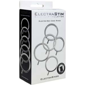 ELECTRASTIM - ELECTRARINGS METALOWE PIERÅCIENIE NA PENISA OPAKOWANIE 5 SZT.